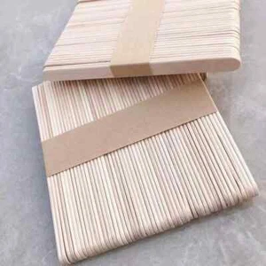 Eiscremestäbchen für Eis am Stiel Formen flach Eis Handwerk Modellbau - Bild 1 von 9