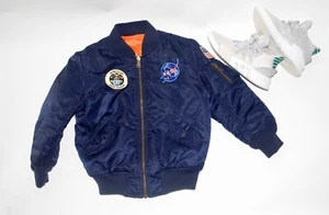 Alpha NASA MA-1 FLIGHT JACKET Youth. Size 4T. - Picture 1 of 10