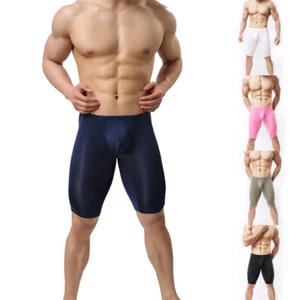 Pigiama collant uomo ultrasottile pantaloncino Johns slim intimo fondo elasticizzato - Foto 1 di 15