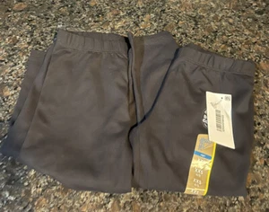 2 pair Toddler Girls Solid Black Cotton/Spandex Capri Length Leggings 4/5 - Picture 1 of 2