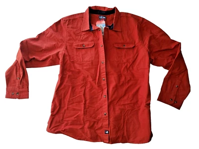 The North Face Men's XXL Shirt Outdoor Mtn Heritage Red Clay Long Sleeve NWT - Image 1 of 4
