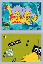 Patty & Selma #64 The Simpsons 10th Anniversary 2000 Inkworks Trading Card