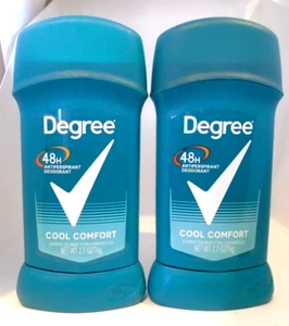 Degree Men Antiperspirant Deodorant Stick Cool Comfort 48H 2.7 oz LOT of 2 - Picture 1 of 2