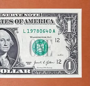 1978 June 4 (L 19780640 A) Birthday Note $1 One Dollar Bill *Uncirculated* - Picture 1 of 3