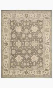 Loloi Vernon Hand Knotted Ushak Style Wool & Cotton Oriental Rug 5' 6" x 8' 6" - Picture 1 of 8