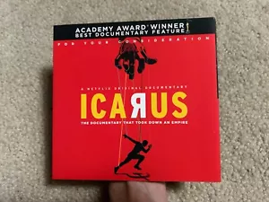 ICARUS Documentary FYC DVD Sports Doping Russia Olympics Cheating Drugs - Picture 1 of 7