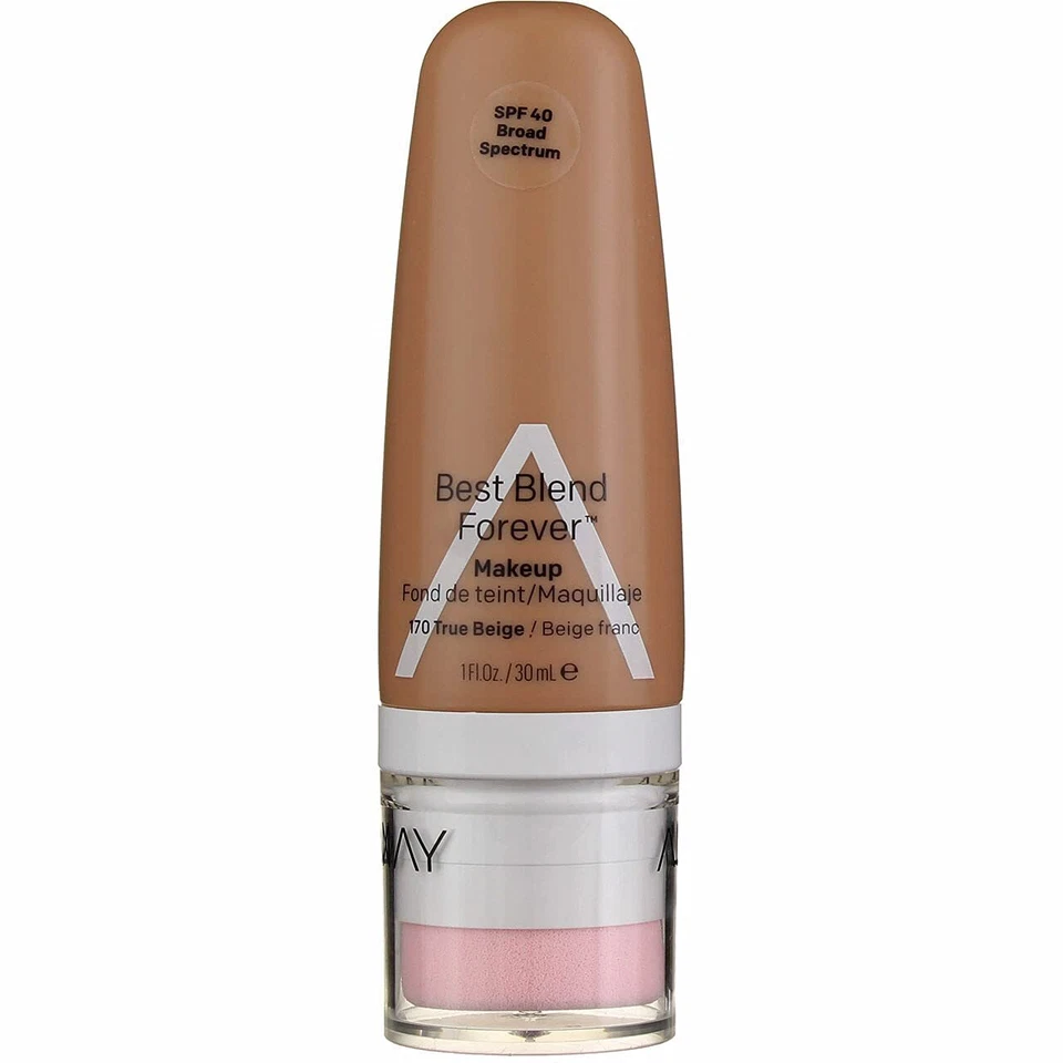 Almay Best Blend Forever Makeup Spf40 170 True Beige 1 FL Oz