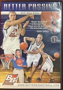 Better Basketball: Better Passing with Mike Bibby DVD VG Complete Tested - Imagen 1 de 1