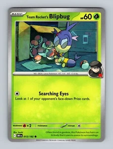 Pokemon TCG: SV10: Destined Rivals - Team Rocket's Blipbug - (DRI) - 015/182 - Picture 1 of 2