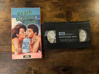 Beach Blanket Bingo VHS Frankie Avalon Annette Funicello Beach Party - Image 1 of 4