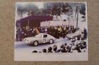 1968 Porsche 911T Monte Carlo Rally Showroom Advertising Sales Poster - RARE!!