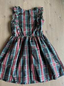 Gap Girls Holiday Tartan Plaid Dress Formal Large - Picture 1 of 3