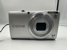Silver CANON PowerShot A4000 IS Compact Digital Camera (16MP/8x OPTICAL ZOOM)