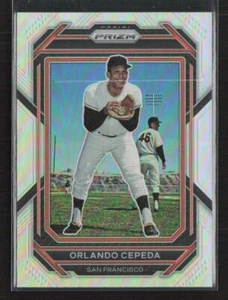 2023 Panini Prizm #197 Orlando Cepeda Silver Prizm - Picture 1 of 2