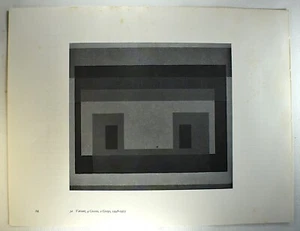 JOSEF ALBERS: EL LIBRO DE LOS AÑOS AMERICANOS DE ESTATE OF SEWELL SILLMANN, 1965 - Imagen 1 de 3