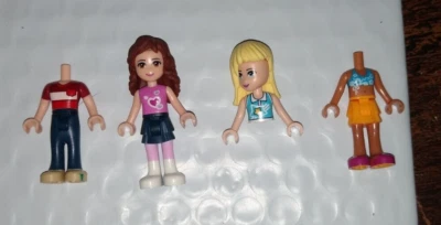 Lot 4 Lego Minifgr friends 226 Henry,276 Stephanie,010 Olivia,103 Kate read-pics - Image 1 of 2