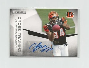2010 Rookies & Stars JERMAINE GRESHAM Cross Training AUTOGRAPH 03/10 - Picture 1 of 2
