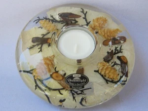 Eleganter Dreamlight Teelichthalter Germany Handarbeit mundgeblasenes Glas 048 - Bild 1 von 12