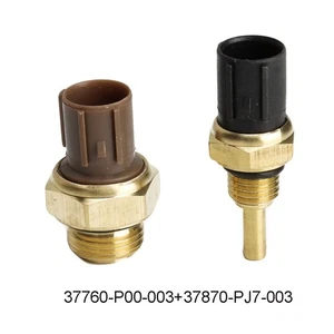 Temp Sensor Coolant Sensor Metal Practical Temperature Sensor 37760-P00-003 - Picture 1 of 5