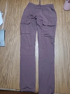 Pantalones cargo PACSUN para mujer pequeños ajustados cintura elástica pierna con cordón - Imagen 1 de 8