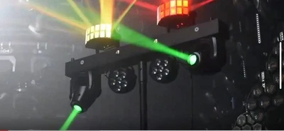 Dj Bar Dynamic 2 Butterfly 2 Beam Pattern 2 Strobe 2 Laser Integrated Light - Image 1 of 4