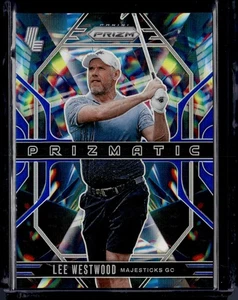2025 Panini Prizm LIV #10 Lee Westwood Kaleidoscopic Prizms Blue #/99 - Bild 1 von 2