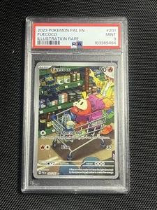 Carta Pokémon Fuecoco Ilustración Rara Paldea Evolucionada 201/193 PSA 9 - Imagen 1 de 2