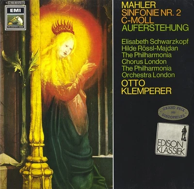 MAHLER Symphony 2 KLEMPERER EMI C163-570 2LP Gatefold (SAX-2473) German Press NM - Image 1 of 3