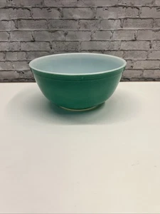 Vintage Pyrex #403 Primär Grün Rühr-/Nistschüssel 2 1/2 Quart USA - Bild 1 von 4