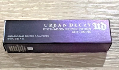 Urban Decay Eyeshadow Primer Potion Anti-Aging Full Sz 10ml .33 Oz New In Box - Image 1 of 4