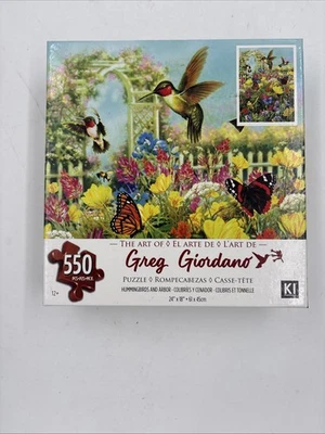 550 Piece Puzzle Flights of Fancy 24"x18" by Karmin - Image 1 of 2