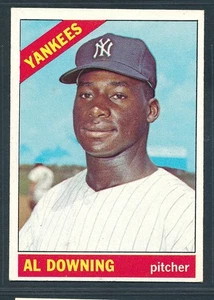 1966 Topps #384 AL DOWNING New York Yankees ~ EX bis EX-MT - Bild 1 von 2