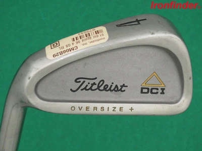 Titleist DCI OVERSIZE Plus Single 4 Iron Graphite Firm Shaft Mens LEFT HANDED - Image 1 of 4