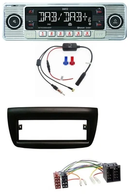 Dietz DAB USB MP3 Bluetooth Autoradio für Fiat Doblo 12-15 Opel Combo 10-15 - Bild 1 von 4