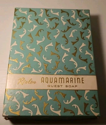 Jabones de colección Revlon 8 invitados en caja original fragancia aguamarina molida francesa Foto 1 de 4