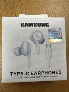 Original Samsung Official EO-IC100 Type-C AKG In Ear Earphones for Note10/10+ - Picture 1 of 2