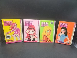 HAPPY MANIA Volumes 1,2,3 & 4 Moyoko Anno English Manga TOKYOPOP edition U.S.A. - Picture 1 of 11