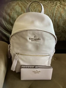 Kate Spade Nylon lila Mondlicht Chelsea Rucksack neu mit Etikett/schmale Geldbörse mit Geldbörse neu mit Etikett - Bild 1 von 15