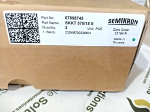 1PC SKKT570/18E SKKT570-18E SKKT57018E SEMIKRON THYRISTOR / DIODE MODULE - Picture 1 of 6