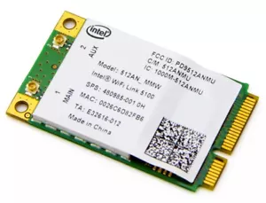 Intel WiFi Link 5100 Model 512AN_MMW WIFI CARD INT-512ANMMW - Bild 1 von 2
