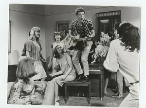 FRANKIE AVALON ORIGINAL PROMO PRESSE 7 X 9 S/W FOTO I'LL TAKE SWEDEN MOVIE - Bild 1 von 1