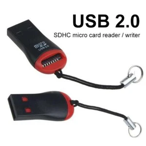 Micro SD Player Mini USB 2.0 Adapter Memory Card Reader Speicherkarten - Bild 1 von 11