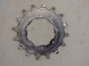 CAMPAGNOLO 1st GEN LETTERED 7 or 8-SPEED CASSETTE COG - 16T - EXC - Picture 1 of 2