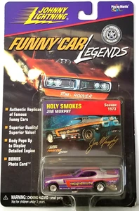 Johnny Lightning Funny Car Legends Holy Smokes Jim Murphy 1973 Ply Satellite - Picture 1 of 2
