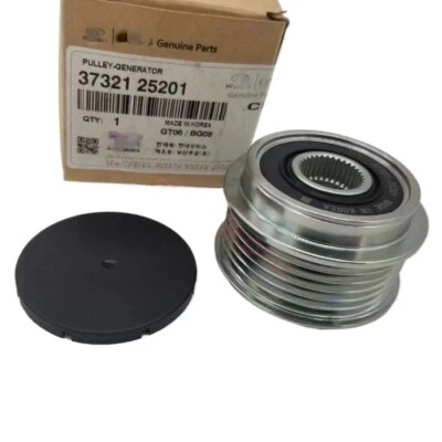 Groove Clutch Pulley w/Cap Fit for Kia Optima Magentis Hyundai Sonata 3732125201 - Image 1 of 4