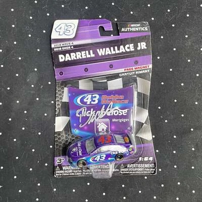 Darrell Bubba Wallace #43 Autographed Click n' Close Mortgages Wave 4 Camaro 1:6 - Image 1 of 3