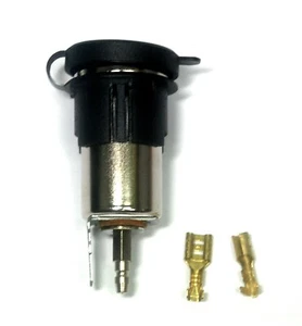10set Metal case Cigarette Lighter Female Socket TC-6613DL 12V 15A TANG YANG - Picture 1 of 7