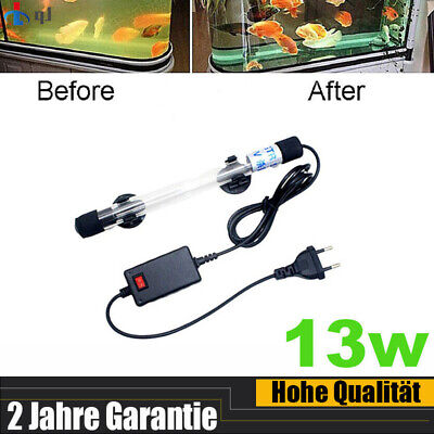 13W LED Aquarium UV Sterilisationslampe Sterilisator Lampe Wasserklärer Tauch DE • 17.28€
