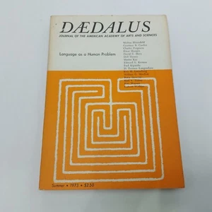 Sprache als menschliches Problem DAEDALUS Amerikanische Akademie der Künste und Wissenschaften. 1973 - Bild 1 von 7