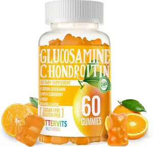 Glucosamine Chondroitin Gummies - Extra Strength Joint Support Supplement - Picture 1 of 7
